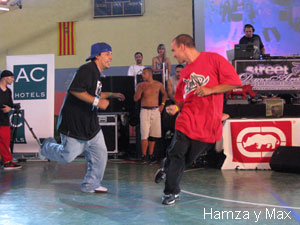 House dancers Hamza y Max